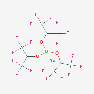 Sodium Tris(1,1,1,3,3,3-hexafluoroisopropoxy)borohydrideͼƬ