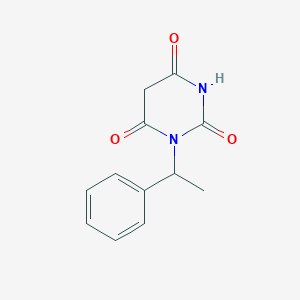 1-(1-Phenylethyl)-1,3-diazinane-2,4,6-trioneͼƬ