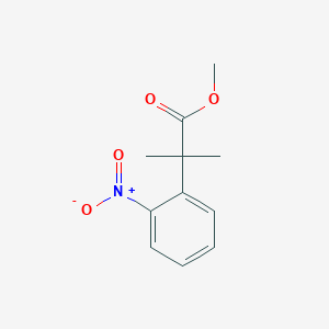 Methyl 2-Methyl-2-(2-Nitrophenyl)propionateͼƬ