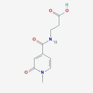 3-[(1-Methyl-2-oxo-1,2-dihydropyridin-4-yl)formamido]propanoic AcidͼƬ