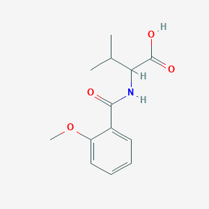 2-[(2-methoxyphenyl)formamido]-3-methylbutanoic acidͼƬ