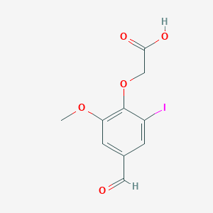 (4-formyl-2-iodo-6-methoxyphenoxy)acetic acidͼƬ