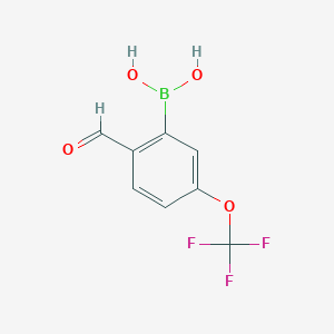 (2-Formyl-5-(trifluoromethoxy)phenyl)boronic acidͼƬ