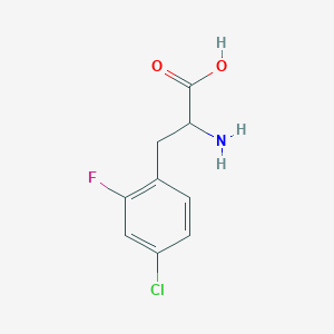 4-Chloro-2-fluoro-DL-phenylalanineͼƬ