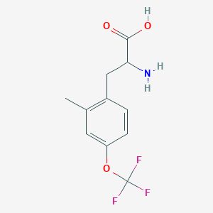 2-Methyl-4-(trifluoromethoxy)-DL-phenylalanineͼƬ