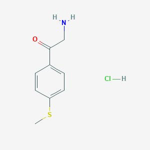 2-amino-1-(4-(methylthio)phenyl)ethan-1-one hydrochlorideͼƬ