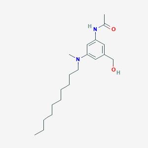 3-(N-Acetylamino)-5-(N-decyl-N-methylamino)benzyl AlcoholͼƬ