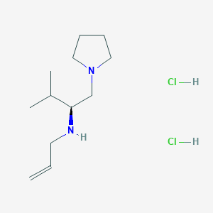 (S)-1-Pyrrolidin-2-isopropyl-2-N-allyl-amino-ethane DihydrochlorideͼƬ