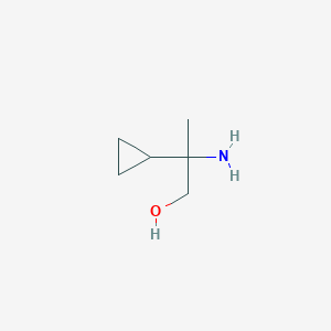 2-Amino-2-cyclopropylpropan-1-olͼƬ