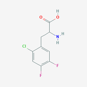 2-Chloro-4,5-difluoro-DL-phenylalanineͼƬ