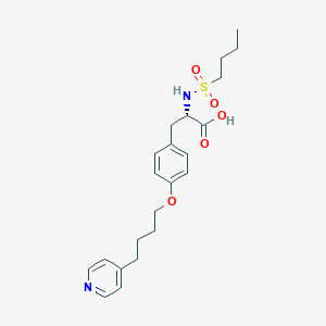 N-(n-Butanesulfonyl)-O-[4-(4-pyridinyl)-butyl]-(S)-tyrosineͼƬ