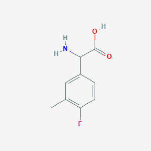 4-Fluoro-3-methyl-DL-phenylglycineͼƬ