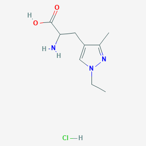 3-(1-ethyl-3-methyl-1H-pyrazol-4-yl)alanineͼƬ