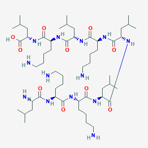 L-leucyl-L-lysyl-L-lysyl-L-leucyl-L-leucyl-L-lysyl-L-leucyl-L-lysyl-L-leucineͼƬ