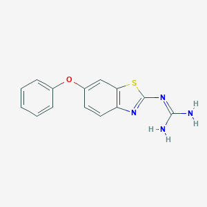 N-(6-Phenoxy-1,3-benzothiazol-2-yl)guanidineͼƬ