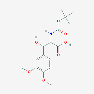 BOC-D-threo-3-(3,4-dimethoxyphenyl)serineͼƬ