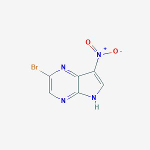 2-Bromo-7-nitro-5H-pyrrolo[2,3-b]pyrazineͼƬ