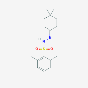 N'-(4,4-Dimethylcyclohexylidene)-2,4,6-trimethylbenzenesulphonohydrazideͼƬ