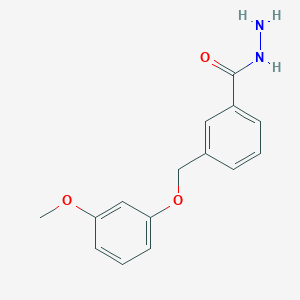 3-[(3-methoxyphenoxy)methyl]benzohydrazideͼƬ