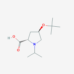 (2S,4R)-4-tert-Butoxy-1-isopropylprolineͼƬ