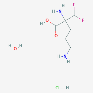 Eflornithine hydrochloride hydrate图片