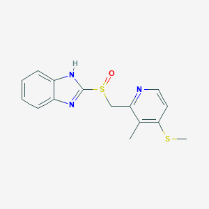 4-Desmethoxypropoxyl-4-methylthio RabeprazoleͼƬ