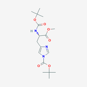 N(alpha),N-(IM)-Di-boc-L-histidinemethylesterͼƬ