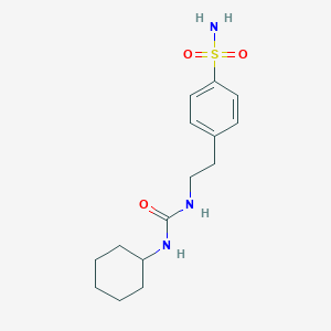 1-Cyclohexyl-3-(p-sulfamoylphenethyl)ureaͼƬ