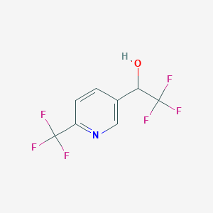 2,2,2-Trifluoro-1(6-trifluoromethyl)pyridin-3-yl)ethanolͼƬ