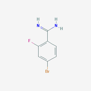 4-Bromo-2-fluoro-benzamidineͼƬ