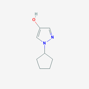 1-Cyclopentylpyrazol-4-olͼƬ