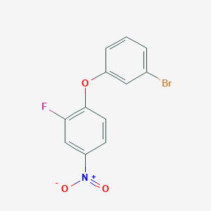 1-(3-Bromophenoxy)-2-fluoro-4-nitrobenzeneͼƬ