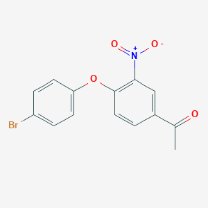 1-(4-(4-Bromophenoxy)-3-nitrophenyl)ethanoneͼƬ