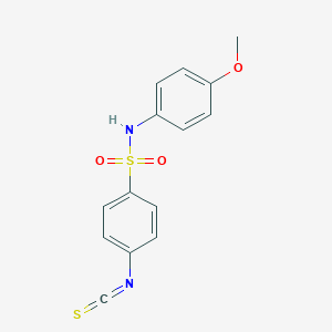 4-isothiocyanato-N-(4-methoxyphenyl)benzenesulfonamideͼƬ