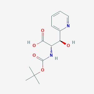 Boc-D-threo-3-(pyridin-2-yl)serineͼƬ