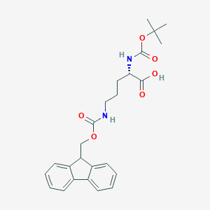 N-叔丁氧羰基-N'-芴甲氧羰基-L-鸟氨酸图片