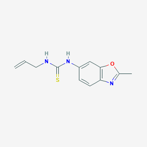 N-allyl-N'-(2-methyl-1,3-benzoxazol-6-yl)thioureaͼƬ