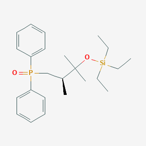 [(2R)-2,3-Dimethyl-3-[(triethylsilyl)oxy]butyl]diphenylphosphine OxideͼƬ