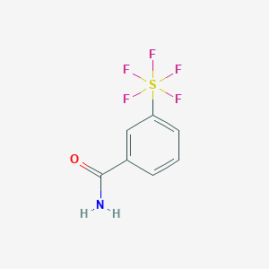 3-(Pentafluorosulfur)benzamideͼƬ