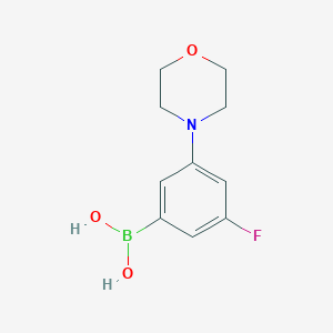 3-Fluoro-5-morpholinophenylboronicacidͼƬ