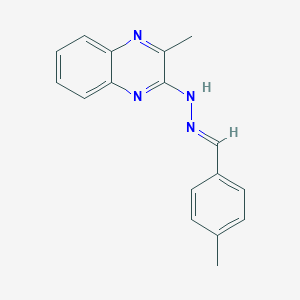 4-Methylbenzenecarbaldehyde N-(3-methyl-2-quinoxalinyl)hydrazoneͼƬ