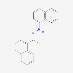 1-(1-naphthyl)-1-ethanone N-(8-quinolinyl)hydrazoneͼƬ