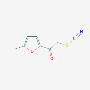 2-(5-Methyl-2-furyl)-2-oxoethyl thiocyanateͼƬ