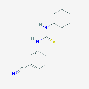 N-(3-cyano-4-methylphenyl)-N'-cyclohexylthioureaͼƬ