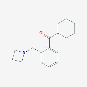 2-(Azetidinomethyl)phenyl cyclohexyl ketoneͼƬ
