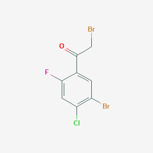 5'-Bromo-4'-chloro-2'-fluorophenacyl bromideͼƬ