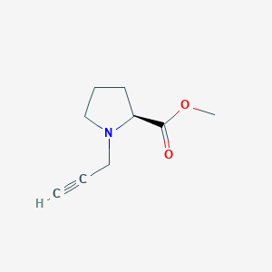 Methyl(2S)-1-(Prop-2-yn-1-yl)pyrrolidine-2-carboxylateͼƬ