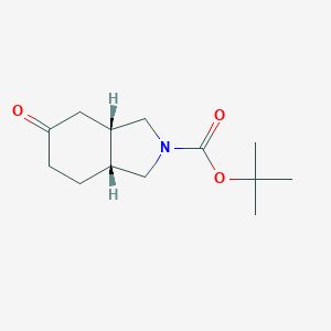 tert-butyl rac-(3aS,7aR)-5-oxooctahydro-2H-isoindole-2-carboxylateͼƬ