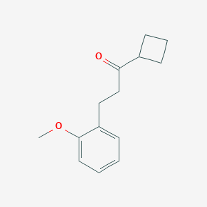 cyclobutyl 2-(2-methoxyphenyl)ethyl ketoneͼƬ