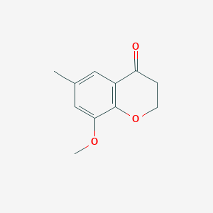 8-Methoxy-6-methyl-3,4-dihydro-2H-1-benzopyran-4-oneͼƬ